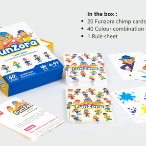 Unik Play - Funzora Card Game: Educational Fun for All Ages