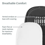 Upp Ababy Bassinet V3 Carbon Frame | Safe Newborn Stroller Carrycot
