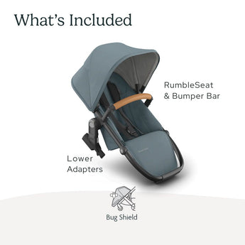 UPPAbaby Rumble Seat V3 Dillan Carbon Frame | Vista Second Seat Accessory