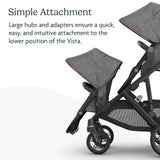 UPPAbaby Rumble Seat V3 Dillan Carbon Frame | Vista Second Seat Accessory