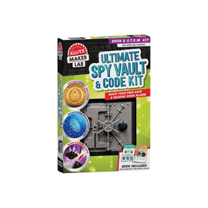 Build A Spy Vault   & Code Kit-DIY