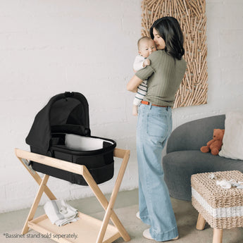 Upp Ababy Bassinet V3 Carbon Frame | Safe Newborn Stroller Carrycot
