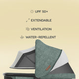 Upp Ababy Bassinet V3 Carbon Frame | Safe Newborn Stroller Carrycot