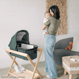 Upp Ababy Bassinet V3 Carbon Frame | Safe Newborn Stroller Carrycot