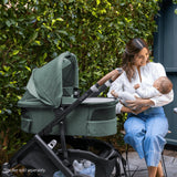 Upp Ababy Bassinet V3 Carbon Frame | Safe Newborn Stroller Carrycot
