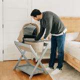 Upp Ababy Bassinet V3 Carbon Frame | Safe Newborn Stroller Carrycot