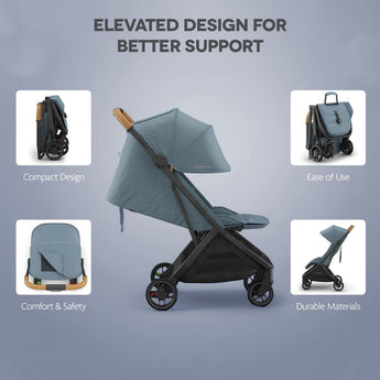 Upp Ababy Minu V3 Stroller | From Birth Compact Travel Stroller