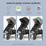 Upp Ababy Vista V3 Stroller Carbon Frame | Premium Family Buggy