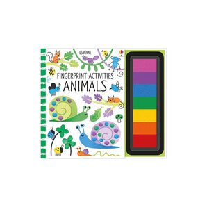 Fingerprint Activities: Animals — Children’s Book for Kids