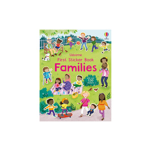 Usborne Publishing Ltd First Sticker Book Families β Children's Book For Kids | Activity Book