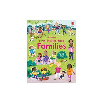 Usborne Publishing Ltd First Sticker Book Families ” Children's Book For Kids | Activity Book