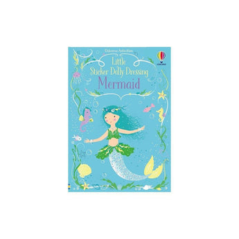 Usborne Publishing Ltd Little Sticker Dolly Dressing Mermaid â€” Children's Book For Kids | Activity Book