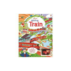 Usborne Publishing Ltd Wind Up Train (Wind Up Books) â€” Children's Book For Kids | Activity Book