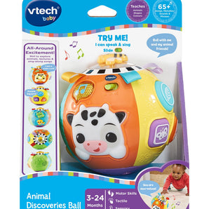 VTech Animal Discoveries Ball – Interactive Learning Toy For