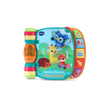 V Tech Animal Rhymes Music Book â€“ Interactive Musical Fun For Kids | Baby