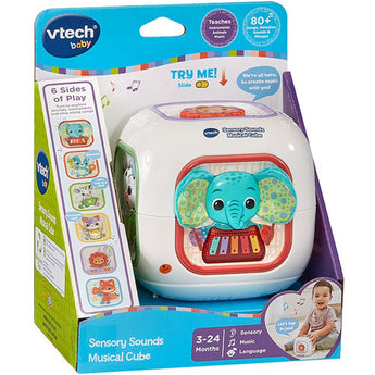 V Tech Baby Sensory Sounds Musical Cube Interactive | Baby
