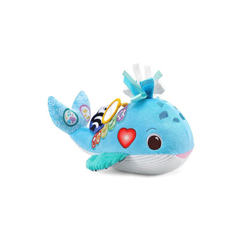 V Tech Baby Snuggly Sounds Whale Sensory Toy With Lights & Music | Eit