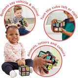 V Tech Baby Twist & Teach Animal Cube Sensory Toy | Baby