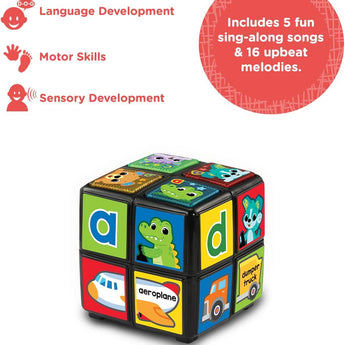 V Tech Baby Twist & Teach Animal Cube Sensory Toy | Baby