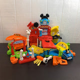 V Tech Go! Go! Smart Wheelsâ® Disney Mickey Mouse Gas & Go Repair Shop | Standard Characters