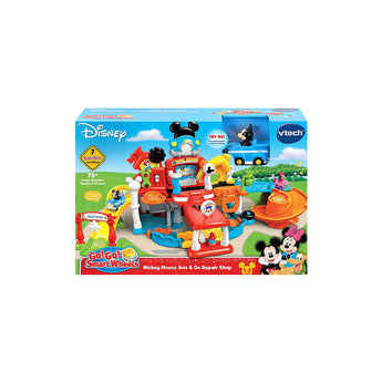 V Tech Go! Go! Smart Wheelsâ® Disney Mickey Mouse Gas & Go Repair Shop | Standard Characters