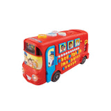 V Tech Interactive Playtime Bus With Phonics V Tech Red | Pre School