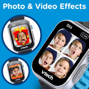 VTech Kidi Zoom Smartwatch Dx4 Blue Camera & Games, Video Recorder, Voice Changer