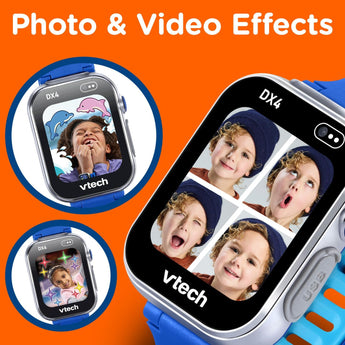 VTech Kidi Zoom Smartwatch Dx4 Blue Camera & Games, Video Recorder, Voice Changer