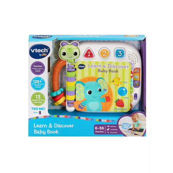 V Tech Learn & Discover Baby Book