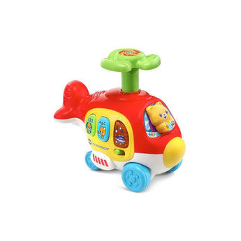 V Tech Push & Spin Helicopter Interactive Learning Toy | Eit