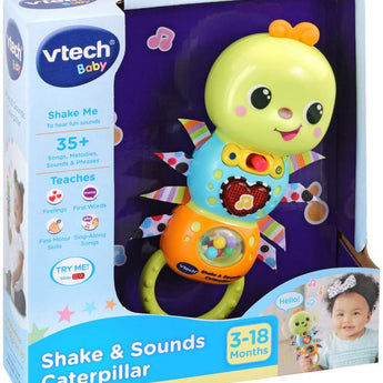 V Tech Shake & Sounds Caterpillar Rattle By V Techâ® | Eit