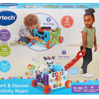 V Tech Sort Discover Activity Wagon | Toddler Learning