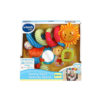 V Tech Sunny Days Musical Spiral Portable Baby Activity Toy | Eit