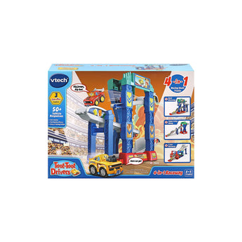 V Tech Toot Toot Drivers 4 In 1 Raceway Interactive Toy Car Track | Baby Toys