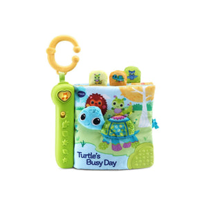 V Tech V Tech Turtles Busy Day Soft Book Interactive Learning For Babies | Infant