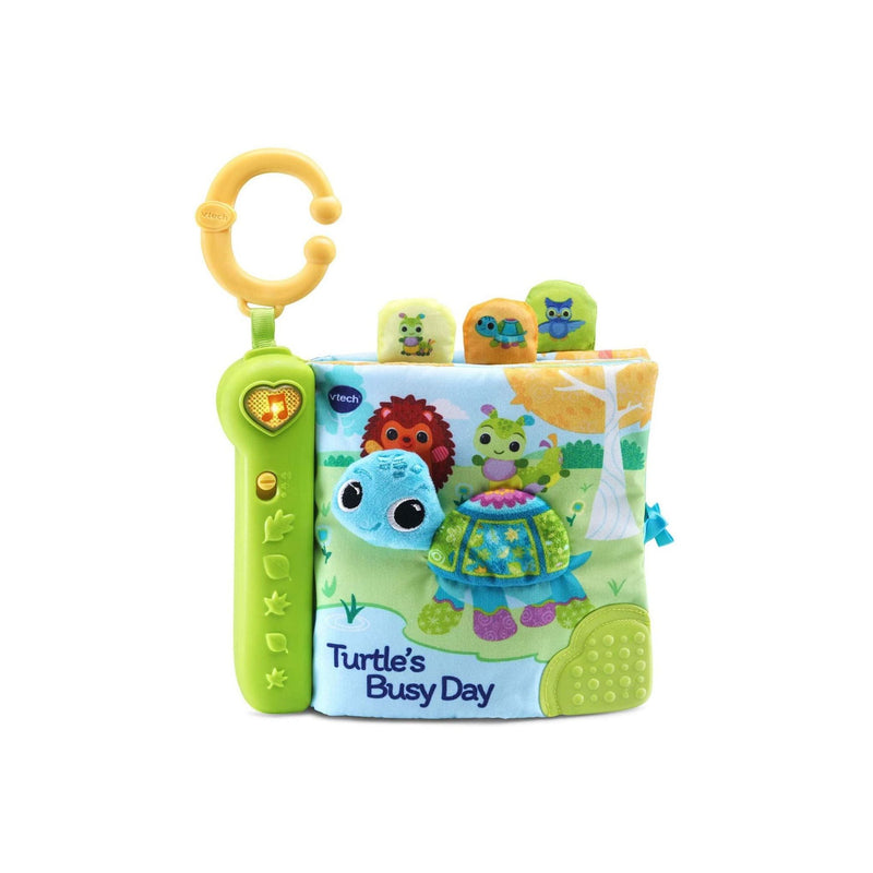 V Tech Turtle's Busy Day Soft Book (Green)