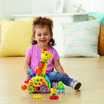 V Tech V Tech Gearzooz Gear Up & Go Gearaffe Interactive Play Set | Gear Zooz
