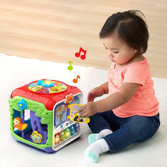 V Tech V Tech Sort & Discover Activity Cube | Infant