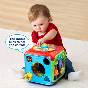 V Tech V Tech Sort & Discover Activity Cube | Infant