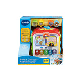 V Tech V Tech Sort & Discover Activity Cube | Infant