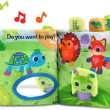 V Tech V Tech Turtles Busy Day Soft Book Interactive Learning For Babies | Infant