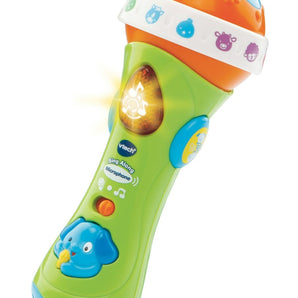 V Tech Toddler Microphone – Early Learning Music Toy With Voice Effects, Lights & Animal Sounds | Developmental Fun For Boys & Girls Ages 1 To 3