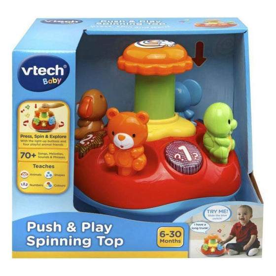 Push & Play Spinning Top