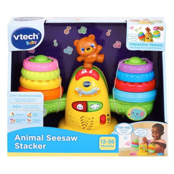 ANIMAL SEESAW STACKER TOY