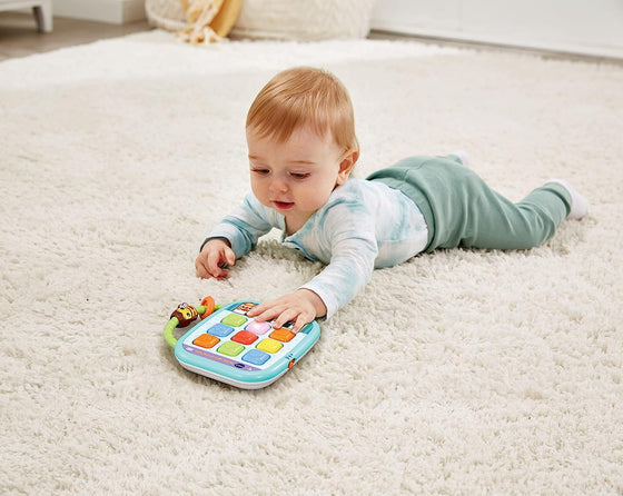 Baby Squishy Lights Learning Tablet, Sensory Toy with Lights