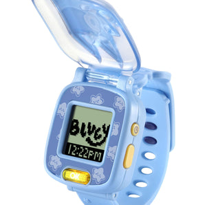 V Tech Bluey Wackadoo Watch Bluey Learning Watch (Blue)| Toddler Watch With Stopwatch, Timer, Alarm & Games, Educational | Ideal Gift For Children Ages 3, 4, 5, 6 + Years