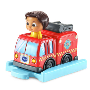 VTech CoComelon Go! Go! Smart Wheels Nina’s Fire Truck & Track