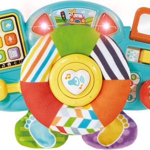 V Tech Baby Beep Beep Driver – Interactive Steering Wheel Toy With Lights, Sounds, Buttons & Textures | Educational Toy For Babies 3–24 Months+
