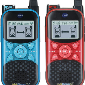 V Tech Kidi Gear Walkie Talkies Explorer – Kids Indoor And Outdoor Walkie Talkies With Secure Digital Connection, Torch, Voice Effects, Animations & Games | Toy For Ages 5–7+