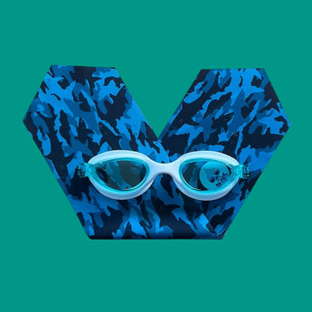 Waterplops Boy Junior Swimming Goggles Camouflage | Swim Gear